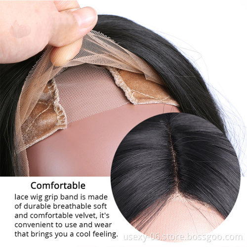 Non-Slip Adjustable Soft Velvet Women Lace Wig Grips Headband Wig Grip Headband  With Lace